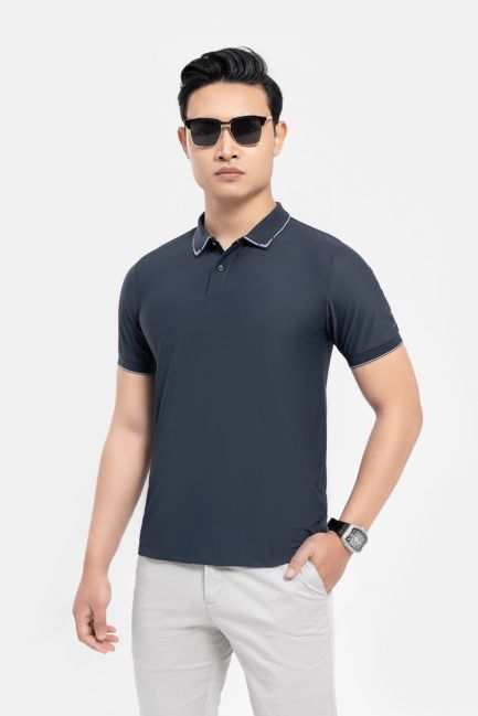 Áo polo nam cổ dệt cao cấp APL056