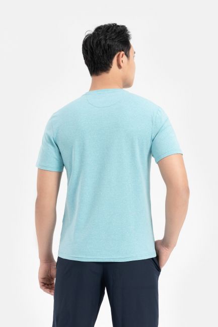 Áo T-shirt nam cổ bo tròn cao cấp