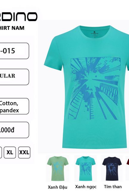 Áo thun tshirt Nam cardino Việt Nam ATSO015