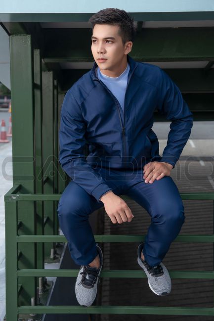 Bộ quần áo gió thu Đông Cardino BG002
